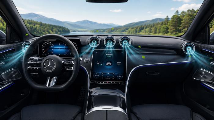 Πως η Mercedes υπόσχεται premium ποιότητα αέρα στην καμπίνα σας
